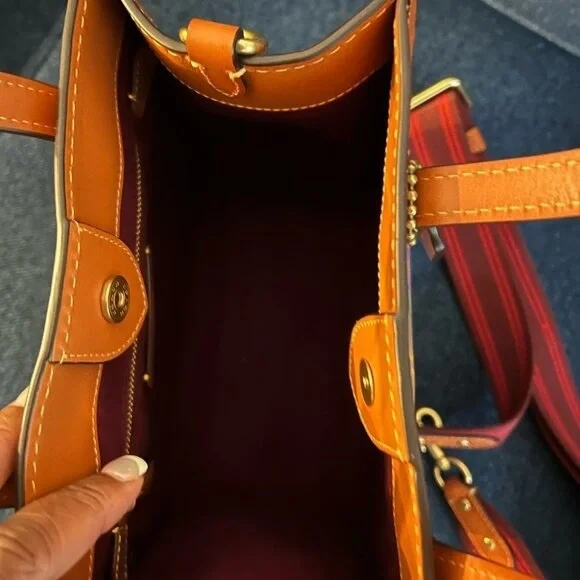 Coach Multicolor Signature Tote - Picture 5 of 5